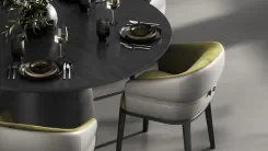 Chair Finesse Base, Caramel Amber 2