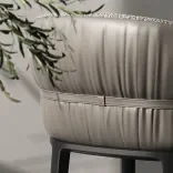 Chair Fiore Bar, Silver Drop 4