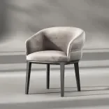 Chair Fiore Base, Beige Silk 2