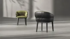 Chair Fiore Base, Florentine Green 3