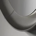 Wall mirror Lumen Glow, Grey Amber 2