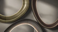 Зеркало настенное Lumen Glow, Onyx Black 3