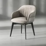 Chair Plisse Rotate, Beige Silk 2