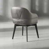 Chair Plisse Rotate, Beige Silk 3