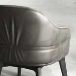 Chair Plisse Rotate, Beige Silk 4