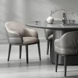 Стул Plisse Base, Beige Silk 5