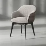 Chair Plisse Rotate, Chestnut Caramel 2