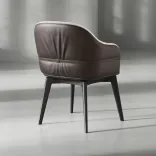 Chair Plisse Rotate, Chestnut Caramel 3