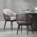 Chair Plisse Rotate, Chestnut Caramel 5