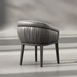 Chair Pelago Base, Silver Drop 3