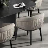 Chair Pelago Base, Cream Pearl 5