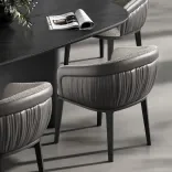 Chair Pelago Base, Silver Drop 5