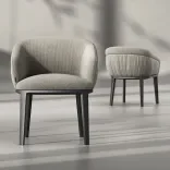 Chair Pelago Base, Cream Pearl 1