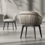 Chair Pelago Rotate, Silver Drop 1