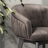 Chair Pelago Rotate, Charcoal Velvet 3
