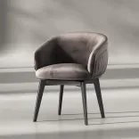 Chair Pelago Rotate, Charcoal Velvet 2