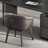 Chair Pelago Rotate, Charcoal Velvet 4