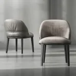 Chair Plisse Light, Beige Silk 1