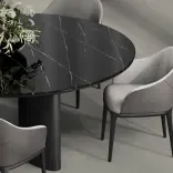 Стол Shamrock, Negro Marquina 2