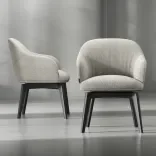 Chair Mattina Rotate, Cream Pearl