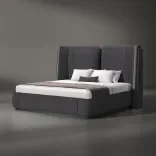 Bed Veloria, Black orchid 1