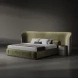 Bed Vida DeLuxe, Dark Green Pearl 1