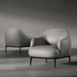 Armchair Zephyrus, Caramel Amber