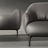 Armchair Zephyrus, Grey Amber 2