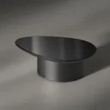 Coffee table Concordia M, Black Amber