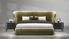 Bed Vida Classic, Walnut Silk 1