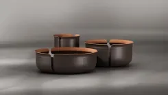 Coffee table Blossom M, Chestnut Caramel 1