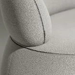Sofa Virgola, Silver drop 5