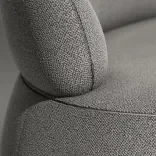 Sofa Virgola, Sea pebble  5