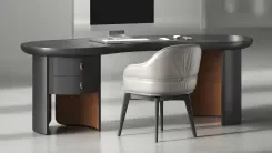 Chair Plisse Rotate, Cream Pearl 2