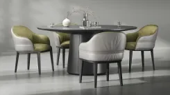 Стул Plisse Base, Beige Silk 3